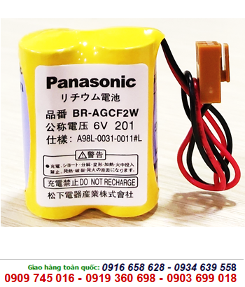 Pansonic BR-AGCF2W; Pin nuôi nguồn Pansonic BR-AGCF2W lithium 6V 2200mAh chính hãng Made in Japan